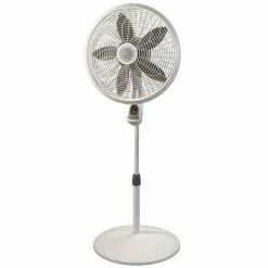 Fans Lasko® 18" Pedestal Floor Fan, White (1850)