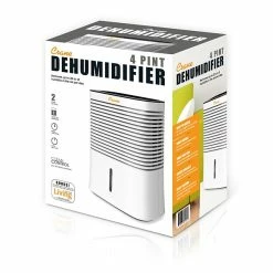 Crane 1.27-Pint Portable Dehumidifier, 2-Speed, Covers Up To 300 Sq. Ft., White (EE-1000) -Lasko Sales 5C164CBA C5BF 42D6 B3DF49000FFE7EFE s7