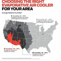 Air Conditioners Honeywell 120-Volt Portable Evaporative Air Cooler With Remote Control, Gray (CL30XC) -Lasko Sales 68B3D4D9 912E 4602 9E6ED516F9F1ED71 s7