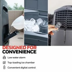 Air Conditioners Honeywell 120-Volt Portable Evaporative Air Cooler With Remote Control, Gray (CL30XC) -Lasko Sales B53F3D9A C15A 4A60 9A0A51C5C8A6729F s7