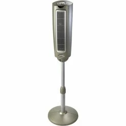 Lasko Fans Lasko 52.75" 7-Speed Oscillating Pedestal Fan, Silver (2535)