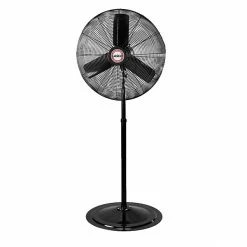 Lasko Fans Lasko Industrial Grade 81" 1-Speed Oscillating Pedestal Fan, Black (3135)