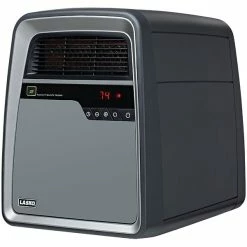 Lasko® Heaters Lasko® 6101 1500 W Cool Touch Infrared Quartz Heater; Gray