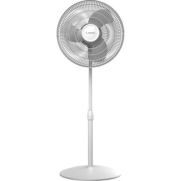 Fans Lasko 47" 3-Speed Oscillating Pedestal Fan, White (S16201) 3 Fans Lasko 47" 3-Speed Oscillating Pedestal Fan, White (S16201)