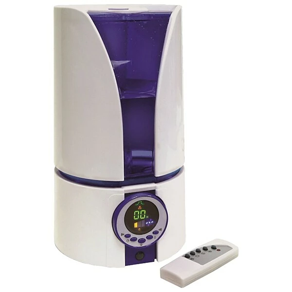 Humidifiers Comfort Zone Ultrasonic Cool Mist Humidifier, 1.1-Gallon, White/Purple (HBCCZHD81) 3 Humidifiers Comfort Zone Ultrasonic Cool Mist Humidifier, 1.1-Gallon, White/Purple (HBCCZHD81)