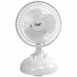 Fans COMFORT ZONE CZ6XMWT 6" 2-in-1 Combo Clip-on And Desk Style Fan