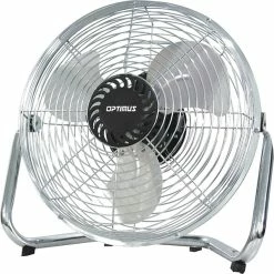 Fans Optimus 18" Industrial High-Velocity Fan, 3-Speed, Silver (OPSF4182)