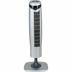 Optimus Fans Optimus F-7414S 35" Pedestal Tower Fan With Remote Control And LED