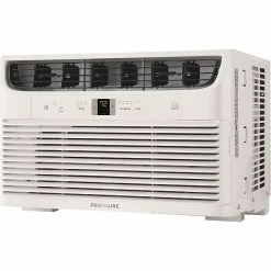Air Conditioners Frigidaire 6000 BTU Window Air Conditioner With Remote Control, White (FHWW063WBE)