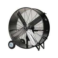 Fans TPI Corporation Belt Drive 36" 2-Speed Portable Fan, Black (08734702)