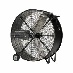 Fans TPI Corporation Portable Direct Drive 30" 2-Speed Floor Fan, Black (08753502)