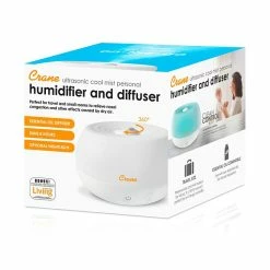 Humidifiers Crane Personal Ultrasonic Cool Mist Tabletop Humidifier, 0.2-Gallon, For Rooms 160 Sq. Ft., White (EE-5951AD) -Lasko Sales sp102929019 s7