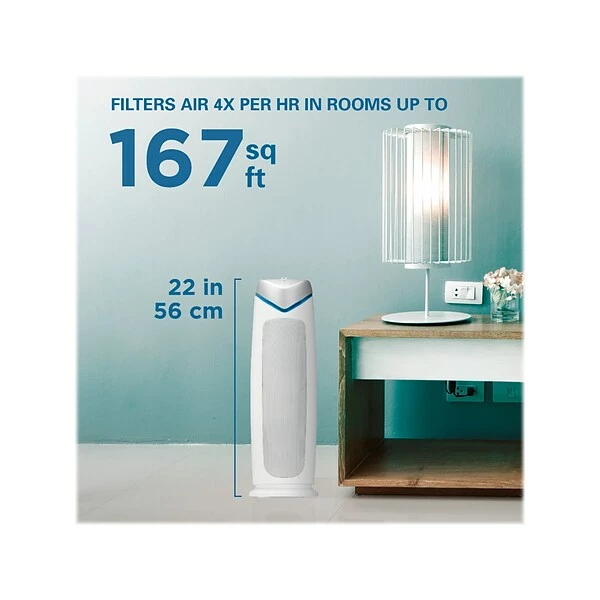 GermGuardian Air Purifiers Germ Guardian HEPA Tower Air Purifier, White (AC4825W) 5 GermGuardian Air Purifiers Germ Guardian HEPA Tower Air Purifier, White (AC4825W) - Image 3