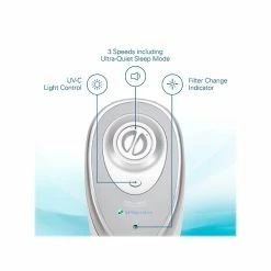 GermGuardian Air Purifiers Germ Guardian HEPA Tower Air Purifier, White (AC4825W) 14 GermGuardian Air Purifiers Germ Guardian HEPA Tower Air Purifier, White (AC4825W) -Lasko Sales sp110203239 s7