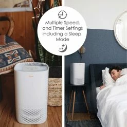 Air Purifiers Crane True HEPA Tower Air Purifier, White (EE-5067) -Lasko Sales sp125992648 s7