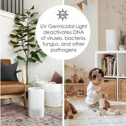 Air Purifiers Crane True HEPA Tower Air Purifier, White (EE-5067) -Lasko Sales sp125992649 s7