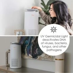 Filters Crane True HEPA Tower Air Purifier, White (EE-5069) -Lasko Sales sp125993246 s7