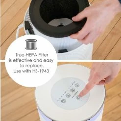 Filters Crane True HEPA Tower Air Purifier, White (EE-5069) -Lasko Sales sp125993269 s7
