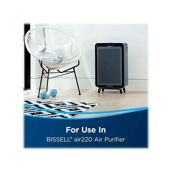 Filters Bissell HEPA Air Purifier Filter, 6/Carton (2678) 3 Filters Bissell HEPA Air Purifier Filter, 6/Carton (2678)