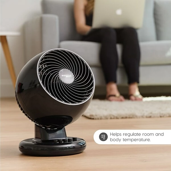 Fans IRIS® Woozoo Whole Room Oscillating Circulating Fan, Black (586792) 4 Fans IRIS® Woozoo Whole Room Oscillating Circulating Fan, Black (586792) - Image 2