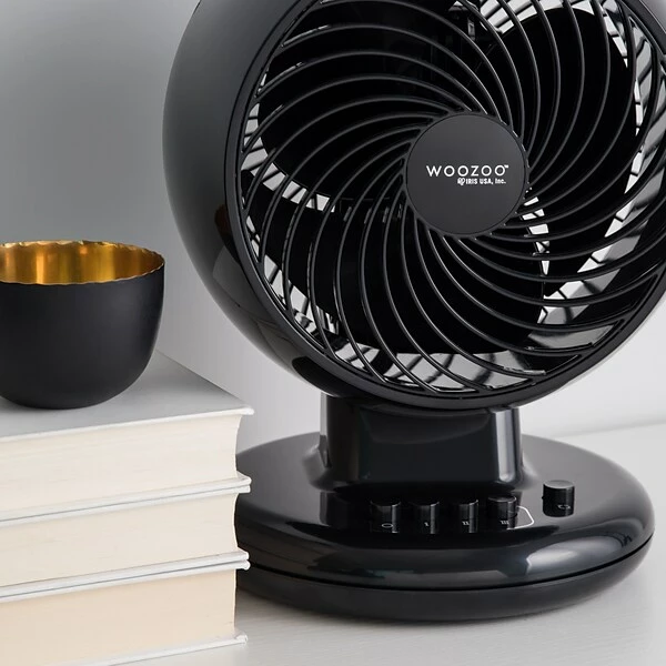 Fans IRIS® Woozoo Whole Room Oscillating Circulating Fan, Black (586792) 9 Fans IRIS® Woozoo Whole Room Oscillating Circulating Fan, Black (586792) - Image 7
