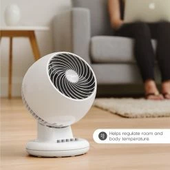 Fans IRIS® Woozoo Compact Oscillating Circulating Fan, White (586794) 11 Fans IRIS® Woozoo Compact Oscillating Circulating Fan, White (586794) -Lasko Sales sp13445942 s7
