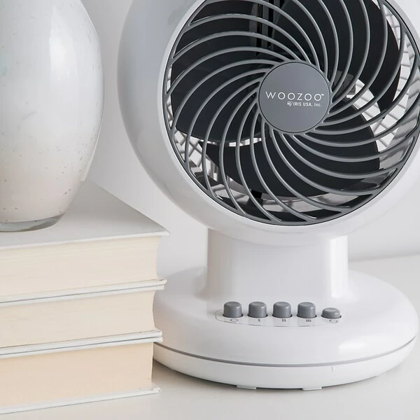 Fans IRIS® Woozoo Compact Oscillating Circulating Fan, White (586794) 9 Fans IRIS® Woozoo Compact Oscillating Circulating Fan, White (586794) - Image 7