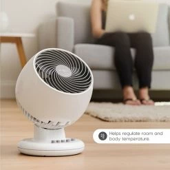 Fans IRIS® Woozoo Whole Room Oscillating Circulating Fan, White (586795) 11 Fans IRIS® Woozoo Whole Room Oscillating Circulating Fan, White (586795) -Lasko Sales sp13445968 s7