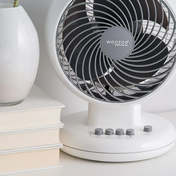 Fans IRIS® Woozoo Whole Room Oscillating Circulating Fan, White (586795) 9 Fans IRIS® Woozoo Whole Room Oscillating Circulating Fan, White (586795) - Image 7