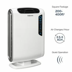 Air Purifiers Fellowes AeraMax DX55 True HEPA Console Air Purifier, White (9320701) 10 Air Purifiers Fellowes AeraMax DX55 True HEPA Console Air Purifier, White (9320701) -Lasko Sales sp134492698 s7
