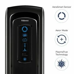 Air Purifiers Fellowes AeraMax True HEPA Tower 90 Small Room Air Purifier, Black (9286001) 12 Air Purifiers Fellowes AeraMax True HEPA Tower 90 Small Room Air Purifier, Black (9286001) -Lasko Sales sp134492723 s7