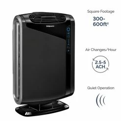 Air Purifiers Fellowes AeraMax Energy Star True HEPA Console Air Purifier, Black (9286201/AEAAMAX) 10 Air Purifiers Fellowes AeraMax Energy Star True HEPA Console Air Purifier, Black (9286201/AEAAMAX) -Lasko Sales sp134492738 s7
