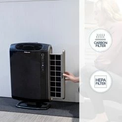 Air Purifiers Fellowes AeraMax Energy Star True HEPA Console Air Purifier, Black (9286201/AEAAMAX) 11 Air Purifiers Fellowes AeraMax Energy Star True HEPA Console Air Purifier, Black (9286201/AEAAMAX) -Lasko Sales sp134492740 s7