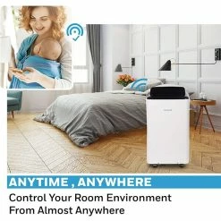 Air Conditioners Honeywell 8,000 BTU Smart Wi-Fi Portable Air Conditioner And Dehumidifier, Remote Control, Black LP0821GSSM 14 Air Conditioners Honeywell 8,000 BTU Smart Wi-Fi Portable Air Conditioner And Dehumidifier, Remote Control, Black LP0821GSSM -Lasko Sales sp135450651 s7