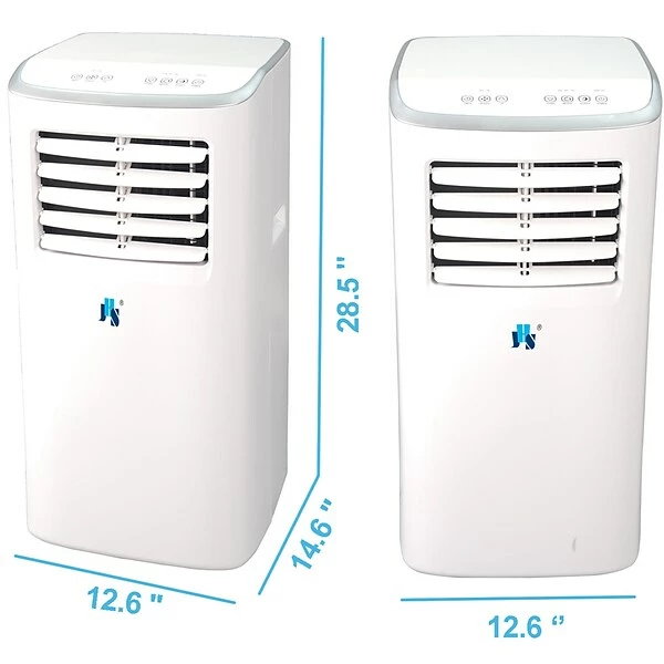 Air Conditioners JHS 8,000 BTU Portable Air Conditioner, Remote Control, Black And White HF8CESVWK5 9 Air Conditioners JHS 8,000 BTU Portable Air Conditioner, Remote Control, Black And White HF8CESVWK5 - Image 7