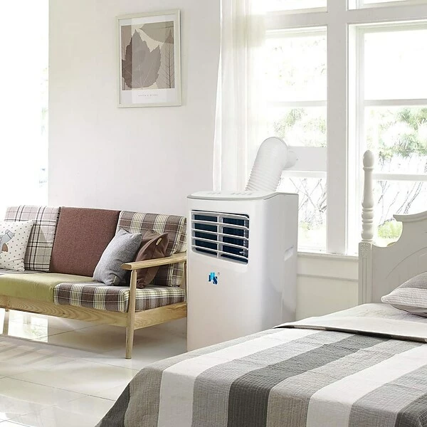 Air Conditioners JHS 8,000 BTU Portable Air Conditioner, Remote Control, Black And White HF8CESVWK5 10 Air Conditioners JHS 8,000 BTU Portable Air Conditioner, Remote Control, Black And White HF8CESVWK5 - Image 8