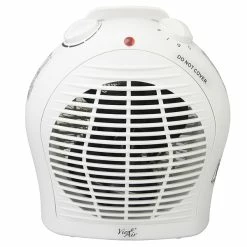 Heaters Vie Air 1500W Portable 2 Setting Fan Heater White (VA-305)