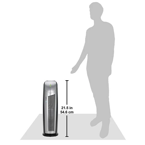 Air Purifiers PureGuardian HEPA Tower Air Purifier, 3-Speed, Gray/Silver (AP2200CA) 6 Air Purifiers PureGuardian HEPA Tower Air Purifier, 3-Speed, Gray/Silver (AP2200CA) - Image 4