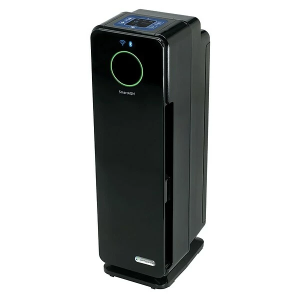 Air Purifiers GermGuardian Smart Elite 4-in-1 True HEPA Tower Air Purifier, 5-Speed, WiFi Enabled, Black (CDAP4500BCA) 7 Air Purifiers GermGuardian Smart Elite 4-in-1 True HEPA Tower Air Purifier, 5-Speed, WiFi Enabled, Black (CDAP4500BCA) - Image 5