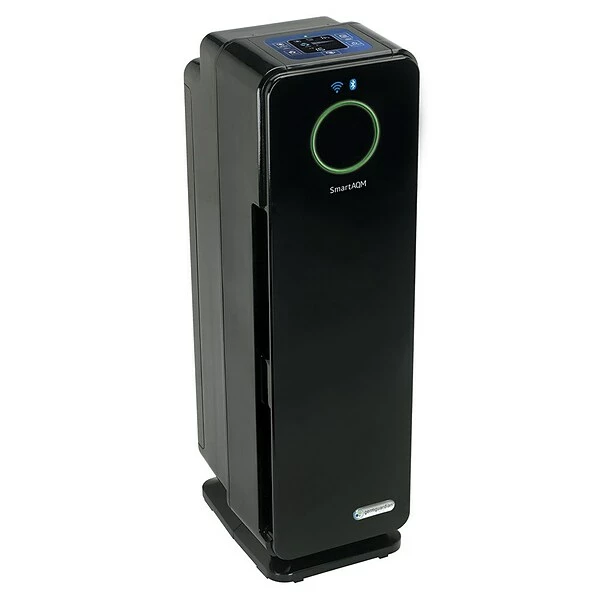 Air Purifiers GermGuardian Smart Elite 4-in-1 True HEPA Tower Air Purifier, 5-Speed, WiFi Enabled, Black (CDAP4500BCA) 6 Air Purifiers GermGuardian Smart Elite 4-in-1 True HEPA Tower Air Purifier, 5-Speed, WiFi Enabled, Black (CDAP4500BCA) - Image 4