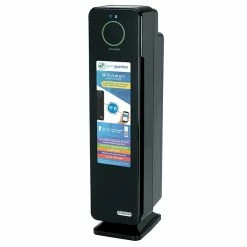 Air Purifiers GermGuardian Smart Elite 4-in-1 True HEPA Tower Air Purifier, 5-Speed, WiFi Enabled, Black (CDAP5500BCA) 10 Air Purifiers GermGuardian Smart Elite 4-in-1 True HEPA Tower Air Purifier, 5-Speed, WiFi Enabled, Black (CDAP5500BCA) -Lasko Sales sp13860145 s7