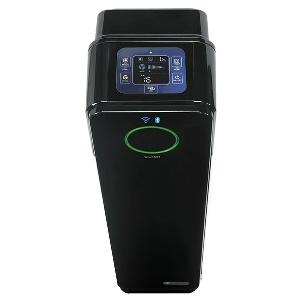 Air Purifiers GermGuardian Smart Elite 4-in-1 True HEPA Tower Air Purifier, 5-Speed, WiFi Enabled, Black (CDAP5500BCA) 4 Air Purifiers GermGuardian Smart Elite 4-in-1 True HEPA Tower Air Purifier, 5-Speed, WiFi Enabled, Black (CDAP5500BCA) - Image 2