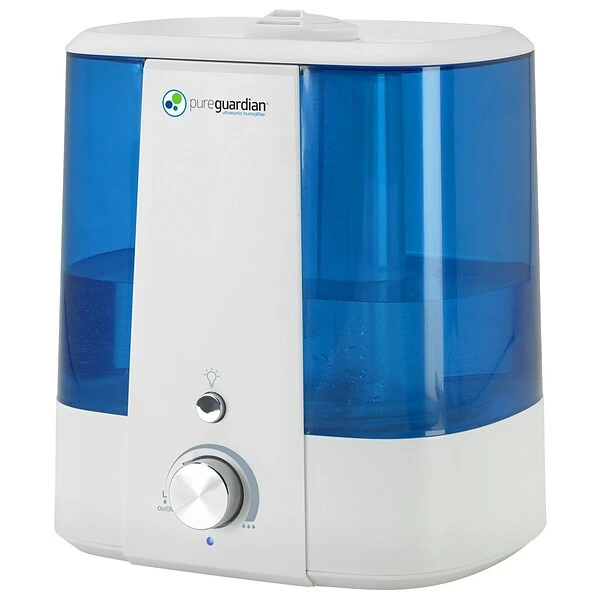 Humidifiers PureGuardian Ultrasonic Cool Mist Console Humidifier, 1.5-Gallon, White/Blue (H1175WCA) 4 Humidifiers PureGuardian Ultrasonic Cool Mist Console Humidifier, 1.5-Gallon, White/Blue (H1175WCA) - Image 2