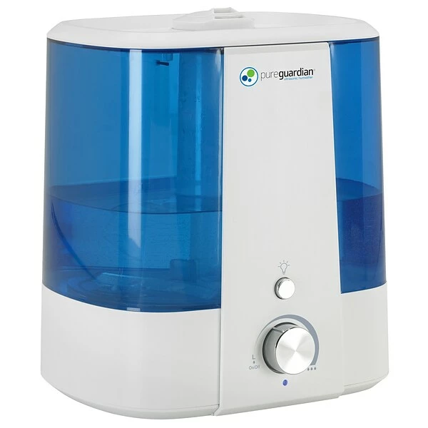 Humidifiers PureGuardian Ultrasonic Cool Mist Console Humidifier, 1.5-Gallon, White/Blue (H1175WCA) 3 Humidifiers PureGuardian Ultrasonic Cool Mist Console Humidifier, 1.5-Gallon, White/Blue (H1175WCA)