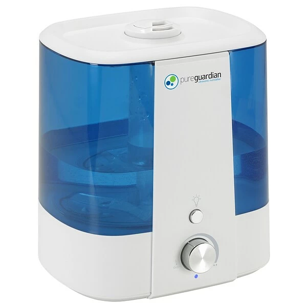 Humidifiers PureGuardian Ultrasonic Cool Mist Console Humidifier, 1.5-Gallon, White/Blue (H1175WCA) 9 Humidifiers PureGuardian Ultrasonic Cool Mist Console Humidifier, 1.5-Gallon, White/Blue (H1175WCA) - Image 7