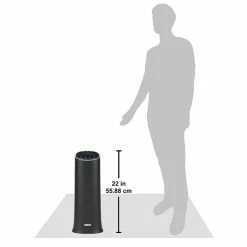 Humidifiers PureGuardian 100 Hour Ultrasonic Cool Mist Tower 1.5 Gallon Humidifier, Black (H3200BAR) -Lasko Sales sp13860767 s7