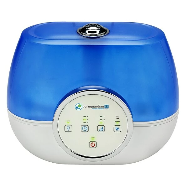 Humidifiers PureGuardian Ultrasonic Cool & Warm Mist Console Humidifier, 2-Gallon, White/Blue (H4810AR) 6 Humidifiers PureGuardian Ultrasonic Cool & Warm Mist Console Humidifier, 2-Gallon, White/Blue (H4810AR) - Image 4