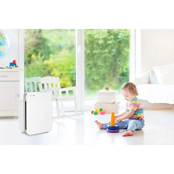 Air Purifiers GermGuardian True HEPA Console Air Purifier, 3-Speed, White (AC5900WCA) 9 Air Purifiers GermGuardian True HEPA Console Air Purifier, 3-Speed, White (AC5900WCA) - Image 7