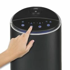 Humidifiers PureGuardian 100 Hour Ultrasonic Cool Mist Tower 1.5 Gallon Humidifier, Black (H3200BAR) -Lasko Sales sp14149188 s7