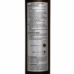 Heaters Flash Furniture Propane Stainless Steel Outdoor Heater, 40,000 BTU, Bronze (NANHSSAGHBR) -Lasko Sales sp155714100 s7